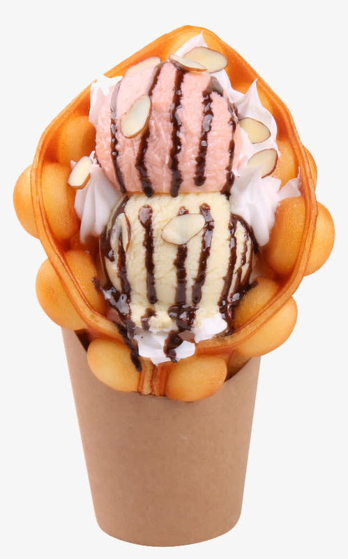 香港甜点鸡蛋煎饼冰淇淋 创意设计与免费高清素材指南